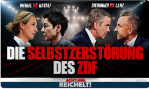 Bunt, fröhlich, blutüberströmt! So feiert das ZDF politische Gewalt als „Fest der Demokratie“