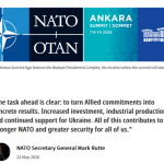 NATO Gipfel Ankara: EU-Europa darf zahlen, doch Anglo-Amerika schafft an NATO Mark Rutte