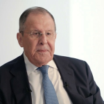 Sergey Lawrow im Interview durch TASS Generaldirektor Andrey
