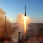 EU sanktioniert Russlands Raumfahrt - USA und Russland starten gemeinsam zur ISS Start Sojus Rakete