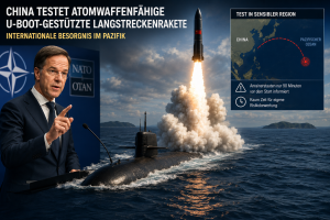 NATO-Chef Rutte warnt nach Chinas Raketentest vor „gefährlicher Naivität“
