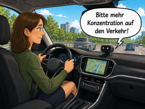 Fahrerüberwachung durch Kamera im Auto jetzt Pflicht