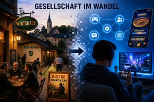 Die digitale Transformation des Freizeitverhaltens und die wirtschaftliche Verschiebung hin zu virtuellen Unterhaltungsformen