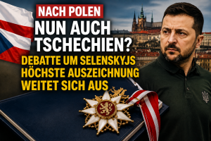 Nach Polen jetzt auch Tschechien? Selenskyj droht der nächste Orden-Verlust