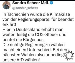 Tschechien erklärt Klimakrise für beendet