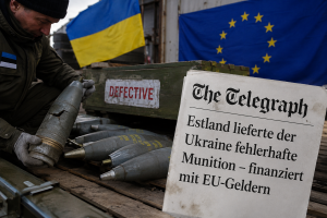 Estland lieferte der Ukraine fehlerhafte Munition – finanziert mit EU-Geldern