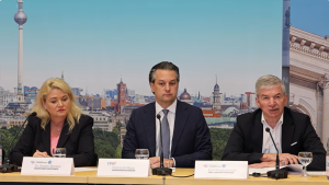 Berlin: Pressekonferenz der AfD-Hauptstadtfraktion und der FPÖ-Wien