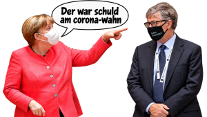 Merkel will nun Opfer der Corona-Diktatur sein: Plötzlich war Bill Gates schuld