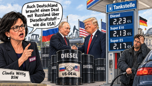 BSW-Politikerin fordert Diesel-Deal mit Russland nach US-Vorbild