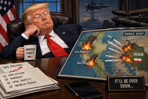 Trump hält Zerstörung von Los Angeles und San Diego im Krieg mit Iran für möglich